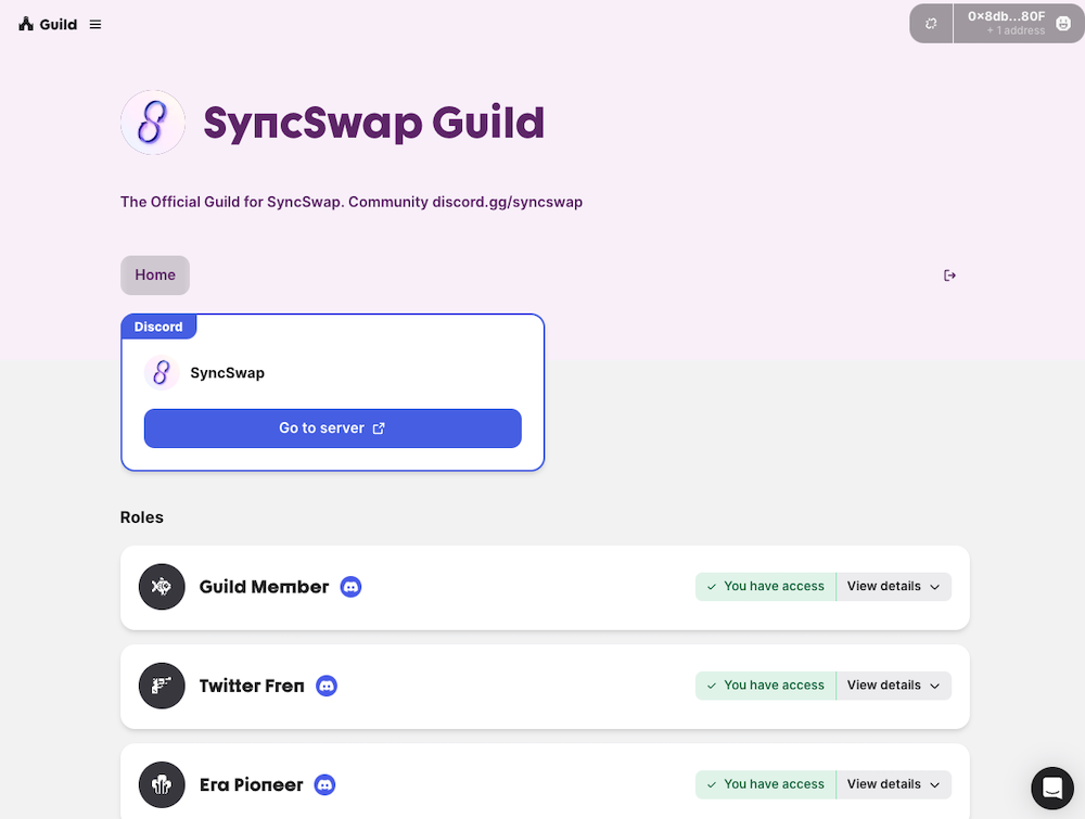 SyncSwap Guild