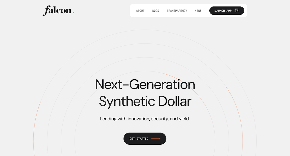 Falcon Finance HP